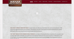 Desktop Screenshot of mrnakherefords.com